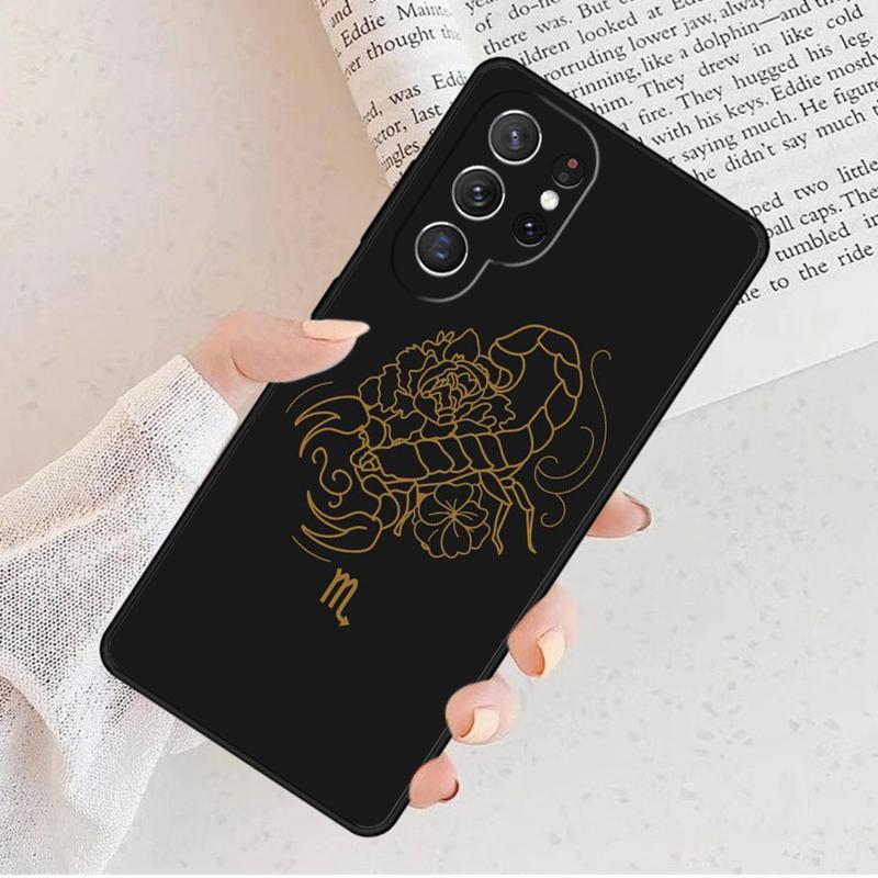 Scorpion Phone Case For Samsung Galaxy S25 S23 S30 S8 S21 S20 FE S24 S22 Note 10 20 Plus lite Ultra
