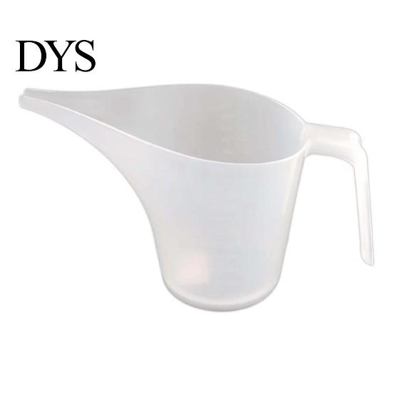 Tazza dosatrice con beccuccio affilato per dolci in plastica da 1000 ml con scala