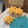 Jellycat Fashion Cartoon Sun Bag Charm Cute Soft Stuffed Sunflower Keychain Pendant Portable Plush Doll Pendant Xmas Gift
