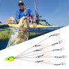 Umbrella Rigs Fishing Rigs 5 Arm Rigs Swimbait Set with 4 Leaf