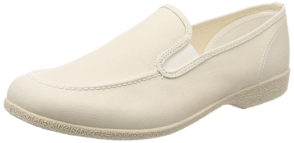 Asahi Work Shoes, Slip-On Canvas, 510, Natural, Size 26.5 Cm, 3E