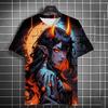 Summer Harajuku Anime Girl Graphic T Shirt For Men 3D Print Fashion Loose Short Sleeve Tops Kawaii Cool Street Style Y2k Tops