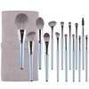 14PCS High Quality Fluffy Soft Large Powder Brush Powder Blusher Brush Repair Brush Multi-Function Beginner Makeup Brush Tool