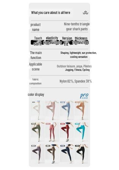 Shark Women's Tummy Control Butt Lift Yoga Pants - Plus Size Footed Leggings with No Awkward Lines