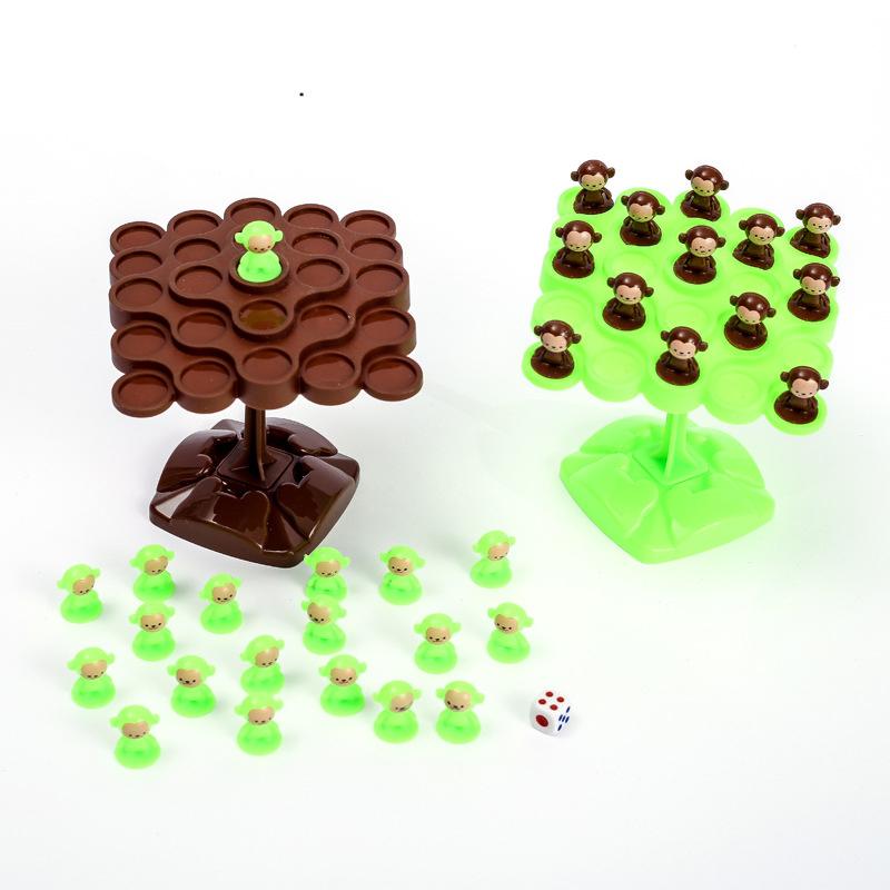 

Креативная балансирующая елочная игрушка, цифровая обезьянка, весы, обучающая цифровая настольная игра, детские обучающие игрушки, математическая игрушка Монтессори