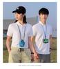 Customized Men's Polo Shirts - Workwear Lapel T-Shirts, Breathable & Sweat-Absorbent, Made from Xinjiang Long-Staple Cotton, Short Sleeves