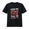 Feed Me Crawfish And Tell Im Pretty T Shirt Funny Freshwater Lobsters Unisexs Boil Mudbugs Crayfish Vintage Stretched