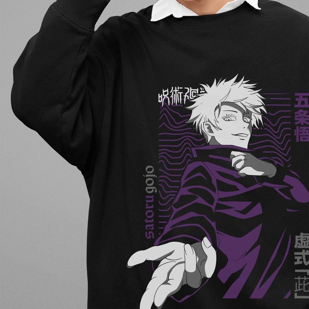 Jujutsu Kaisen Sweatshirt Gojo Satoru Sweater JJK Anime Pullover Toji Sukuna