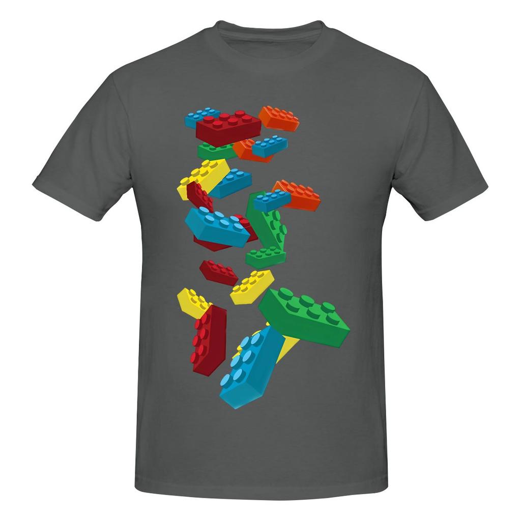 Funny Falling Legos Unisexs Printed Tshirt Unisex T Shirtcotton