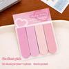 Gradient Sticky Notes Aesthetic Self-Adhesive Memo Pad Sticky Notes Set Compact Removable Page Markers For Notebook Stationery
