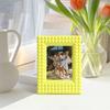 Desktop Decor Instant Camera Photo Frame Rivet Card Display Stand for Polaroid/Fujifilm Instax