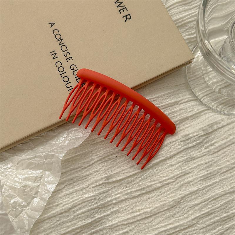 Damen Mattierter Einsatz Kamm Haarspange für Frizziges Haar - Stirnband & Seitenpony Organizer