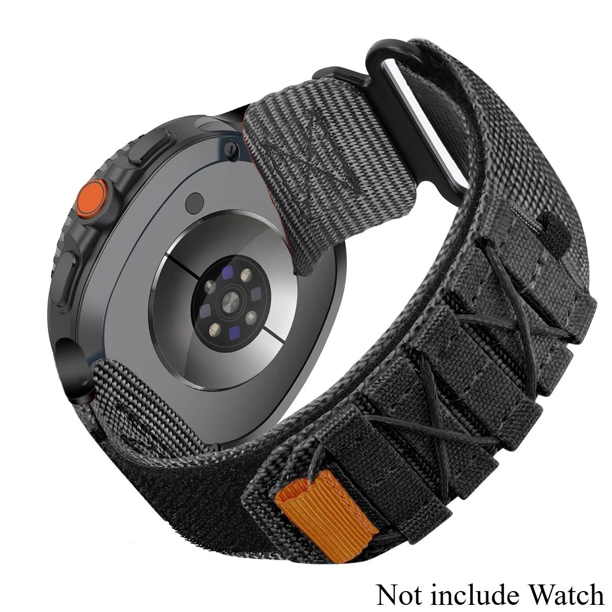 

New Nylon Strap for Samsung Galaxy Watch 8/8 Classic Replacment Bracelet Sport Watchband Correa for Watch ultra2025/7 47mm Band Galaxy Watch 8 44MM