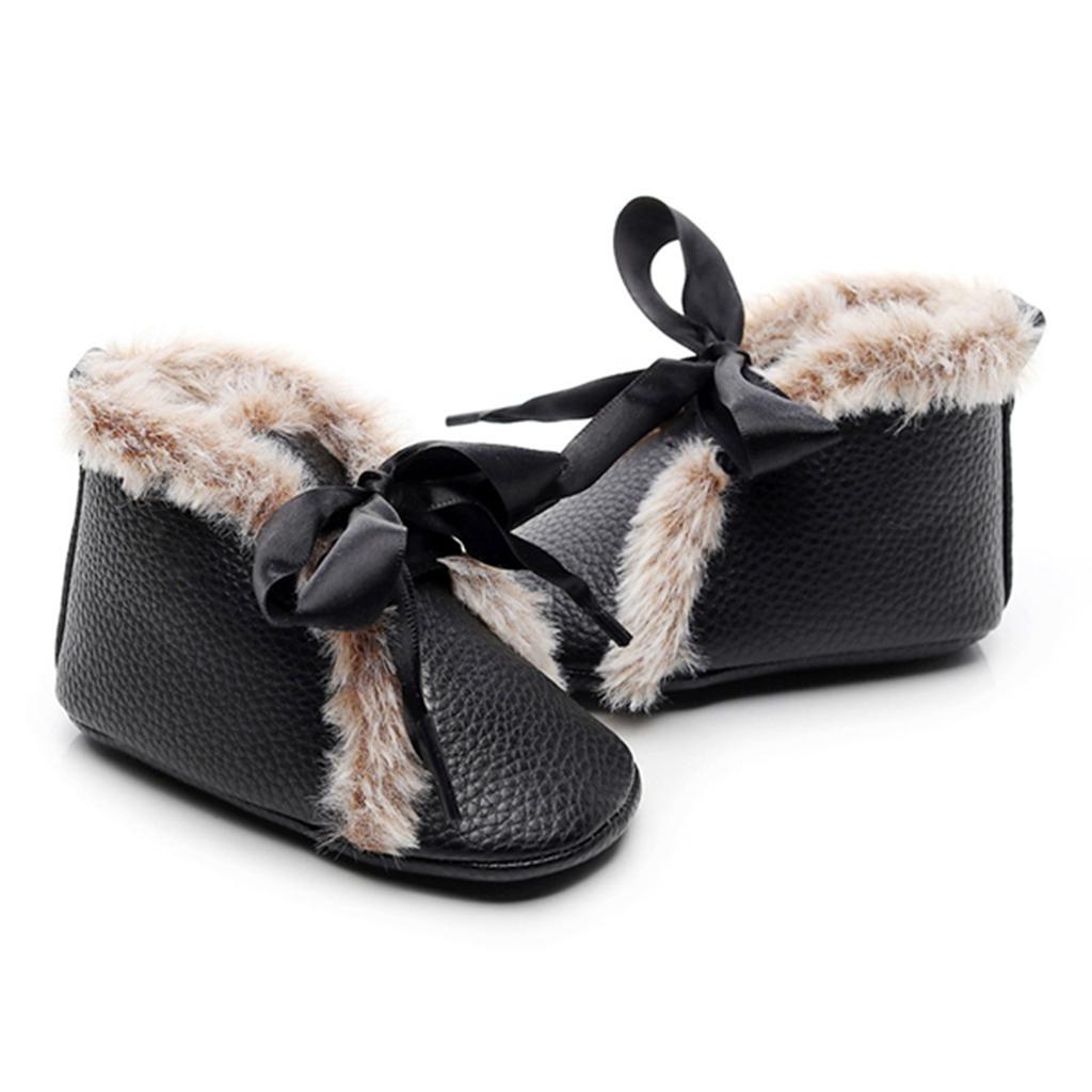 Botas de bebé, zapatos cálidos para recién nacidos, niñas y niños, zapatos para primeros pasos, botines