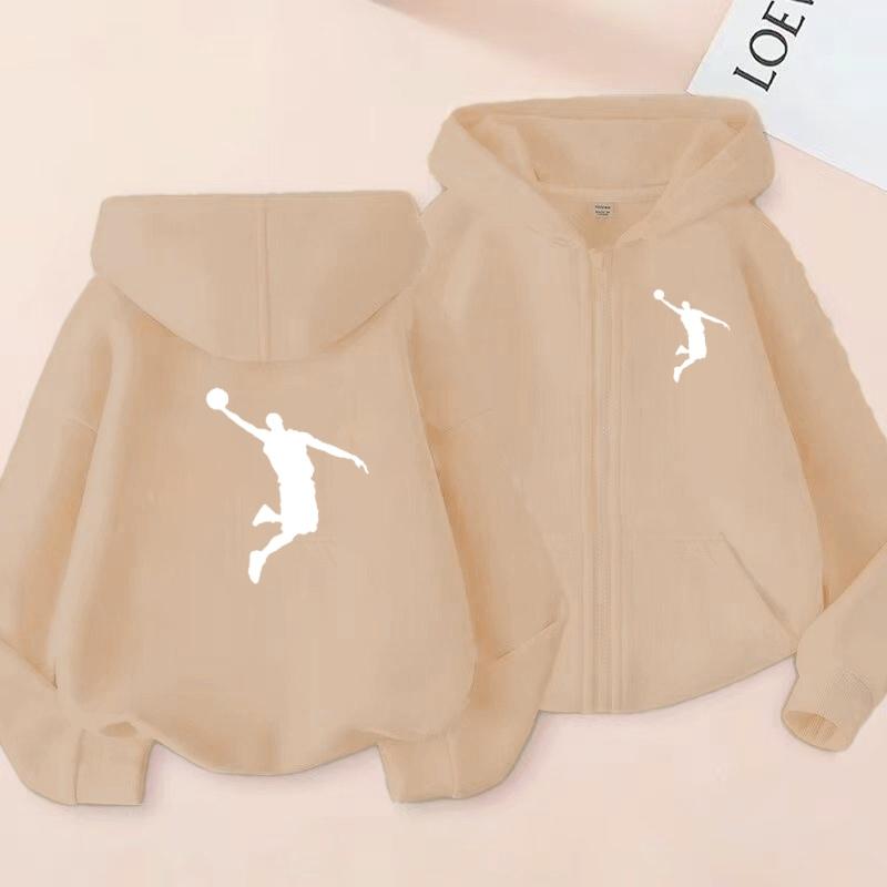 Fashionable Cartoon Printed Sports Zipper Jackets for Boys Girls Suitable for Children Aged3 To13 for Casual Anime Autumn Winter