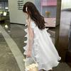 Tutu Elephant Girls' 2025 Summer Bow Princess Dress