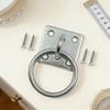 Horse Tack Fastener Square Wall Tiedown Loop Horse Mounting Tool For Mounting Parts Training Bridle Hitching Barn Ranch