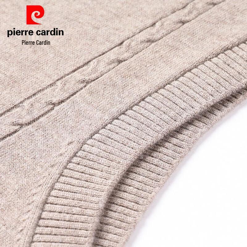 Pierre Cardin Men's 100% Wool V-Neck Sweater Vest