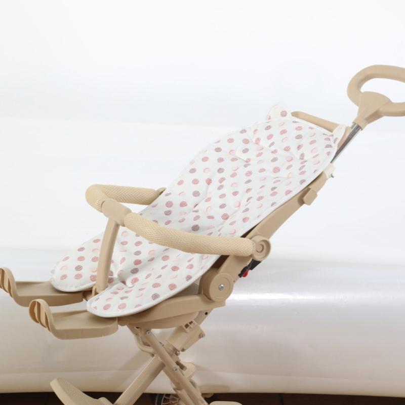 Universelles Kissenpolster für Kleinkinder-Kinderwagen, Bequem, Baumwolle, Leicht zu reinigen, Mit ergonomischem Design für eine komfortable Fahrt