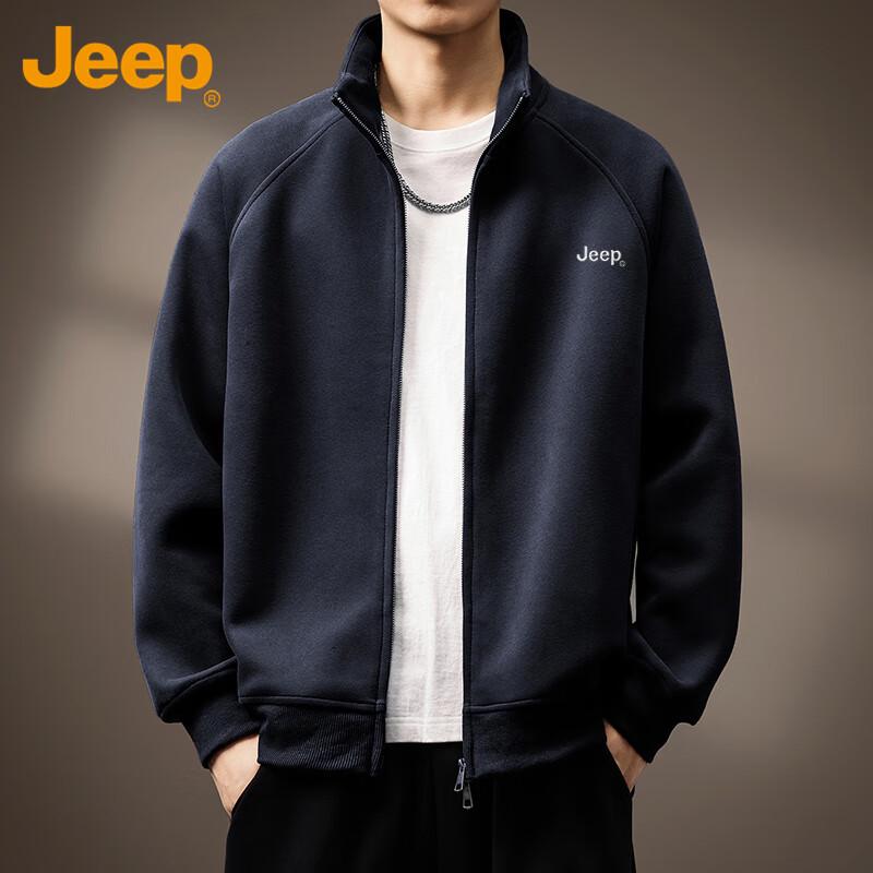 

Jeep Men s Casual Zip-Up Hoodie Jacket XL