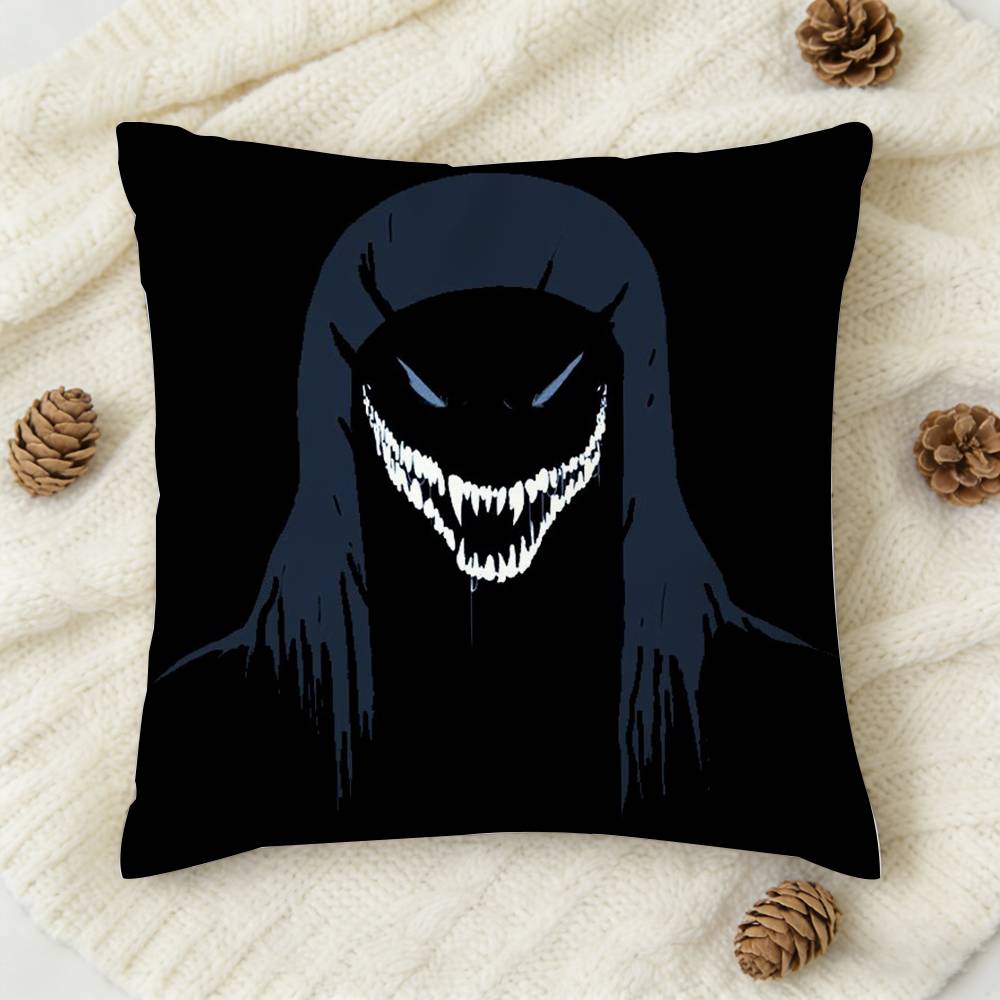 Disturbed The Sickness Doublesided Printed Square Decorative Cushion Cover for Sofa Living Room Home Decor