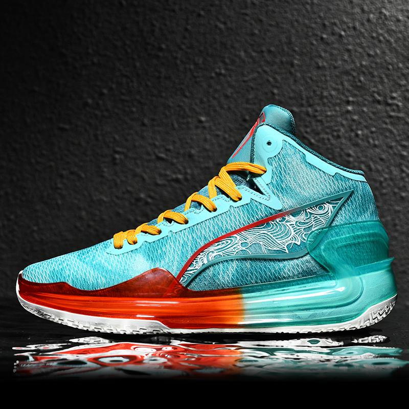 

Fashion True to Size36-45Couple Style High-Quality Wear-Resistant Practical Basketball Shoes Yellow Green Gray White Breathable 36 зелёный