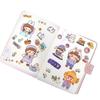 10/20Pcs Cute Cartoon Patterns PVC Stickers Waterproof DIY Notebook Decoration Scrapbook Decor Transparent