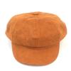 Universal Chemistry Brown Suade Newsboy Cap