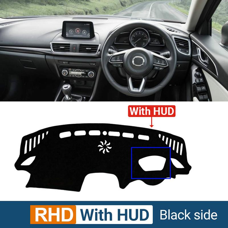 Per Mazda 3 BM BN Axela 2014 2015 2016 2017 2018 Copertura Cruscotto Auto Tappetino Parasole Evita Luce Tappetino Pannello Strumenti Accessori