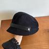 Versatile Winter Autumn Corduroy Bucket Hats For Women Fisherman Cap Foldable Wide Brim Sun Adjustable Bucket Hats