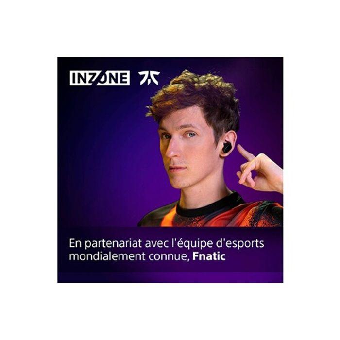 Ecouteurs sans fil gaming - sony - inzone wf g700n - réduction de bruit - noir - compatible ps5