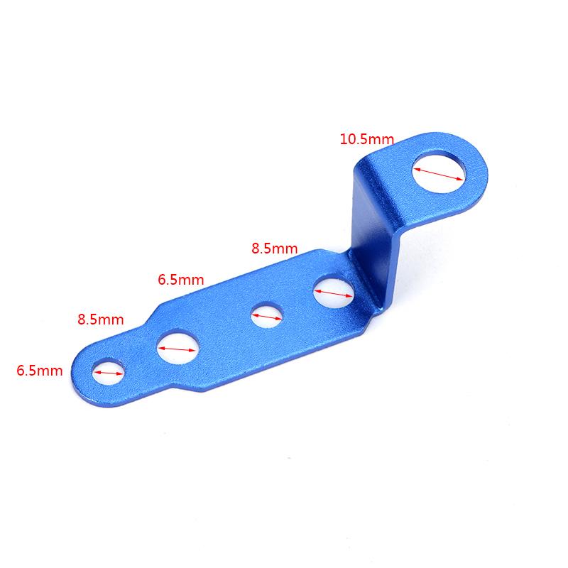 1 PC Supporto per faro anteriore per motocicletta Supporto per lampada specchietto retrovisore Supporto per estensione Morsetto Accessori per moto e scooter