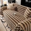 Autumn and Winter Sofa Towel Cover Cloth Plush Maillard Sofa Cushion Non-Slip All-Inclusive Winter Thickened Cushion