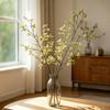 Artificial Butterfly Branches Simulation Greenery Stems with Leaves Fake Floral Arrangement for Vase Filling Home Office Party Decoration