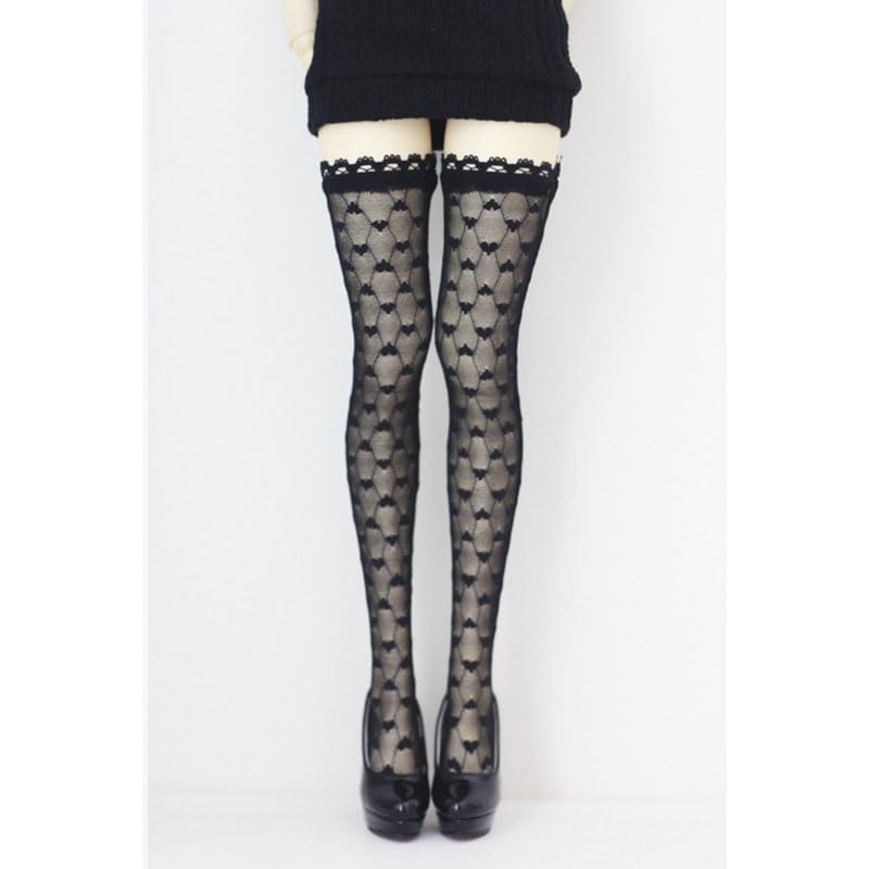 HAMRETHYPPZ 14 16 13 BJD Кукла на шаровых шарнирах Платье, Костюм для куклы, Наряд горничной для куклы, Нарядное платье для BJD-куклы, Черные чулки, Сексуальные чулки (Глава