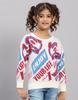 Girls Round Neck Full Sleeve Pullover
