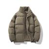 New Winter Stand-up Neck Cotton Clothes Men's Thickened Warm Couple Casual Bread Clothes Loose Trendy Brand Versatile Cotton-padded Jacket