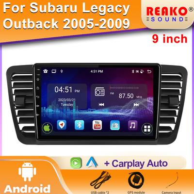 Autoradio Android IPS pour Subaru Outback 3 Legacy 4 2004-2009 RHD Lecteur vidéo multimédia GPS 4G Carplay Autoradio