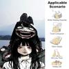 1pc Blanket Thriller Manga Junji Ito Tomie0 Print Design, Lightweight Blanket for Sofa, Bed- Soft &Warm, Gift for All Seasons like Christmas, Hallowee