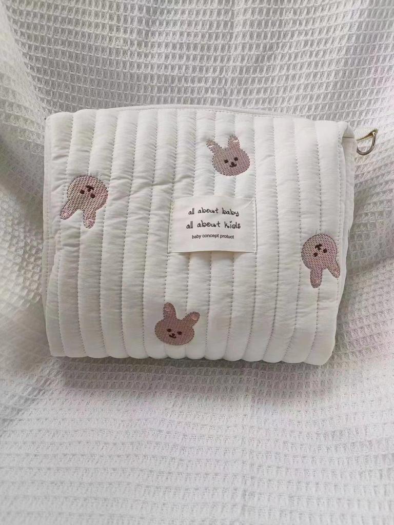 Universal Large Capacity Cotton Stroller Organizer and Handbag for Mums