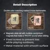 EDC Push Slider Metal Fidget Anti Stress Toys Adults Finger Spinner Poker Relieve Anxiety Toy Portable Pop Magnetic Slider Games