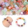 30pcs Acrylic Star Beads Colorful Chubby Five-pointed Star Loose Beads For Jewelry Making DIY Bracelets Earrings Accessories