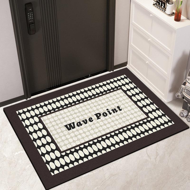 Light Luxury Simple Carpet Entry Door Thickened Silk Floor Mat Can Be Cut Into The Door Home Foot Mat Dirty Wear-resistant Door Mat