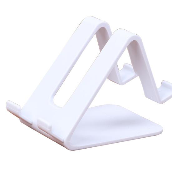 Держатель для телефона, противоскользящий, складной, портативный, устойчивый, для мобильного телефона белый