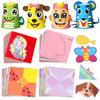 Children DIY Toys Paper Cup Painting Folding/Cuttings Paper Developmental Toy Hands On Ability Parent-child Interaction TMZ