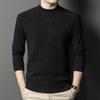 Men's Sweater Semi-turtleneck Sweater Men's Inner Men's Clothing Autumn and Winter High-end Sense