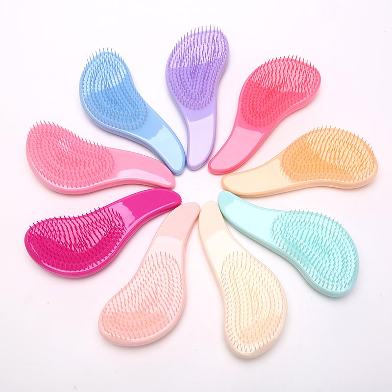 1 Stück Magischer Griff Kamm Antistatische Massage Haarbürste Salon Haarstyling Werkzeug