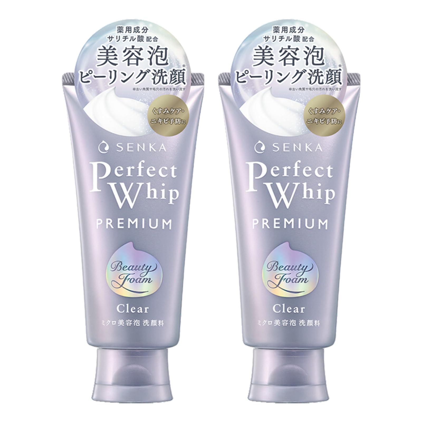 

Senka Premium Perfect Whip Peeling Clear 120 г x 2 шт. [Оптовая покупка]