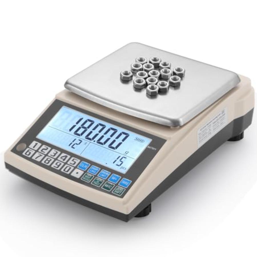 

Lab Scale 5000gx0.01g High Precision Lab Gram Counting Scale with RS232 Port Calibration Weight Battery Lab Analytical Balance United States