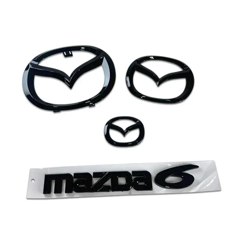 

2025 Гаряча Пластикова Емблема Переднього Багажника Автомобіля для Mazda 6 Mazda6 Значок на Кермо 3D Наклейка на Кузов Задня Кришка Багажника Наклейка для Модифікації